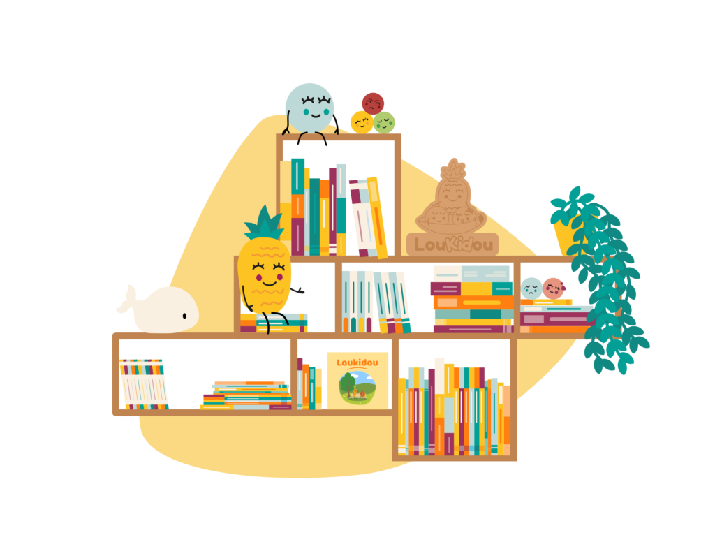image de la bibliothèque et ludothèque de Loukidou