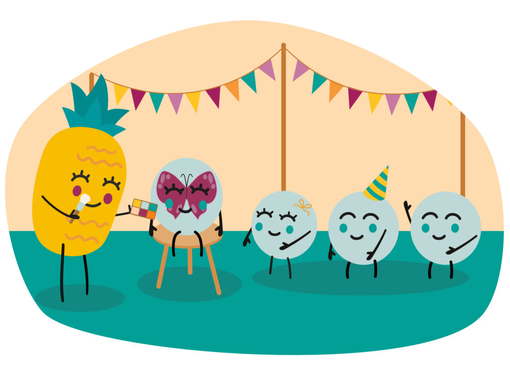 Maquillages plusieurs enfants